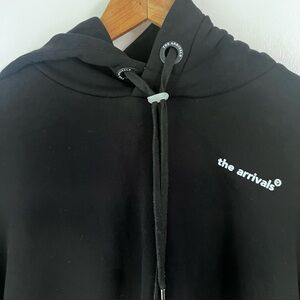 The Arrivals Women's Black Hoodie Sweatshirt